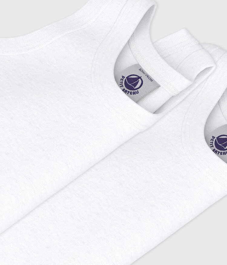 Petit Bateau Lot de 2 Bodies Petit Bateau Garçon