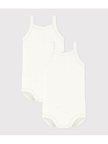 Petit Bateau Petit Bateau Girls 2 Bodies Set