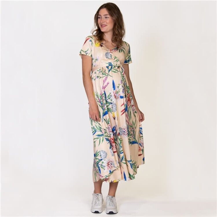 Love 2 Wait Robe Longue d'Allaitement Donna Love To Wait Femme