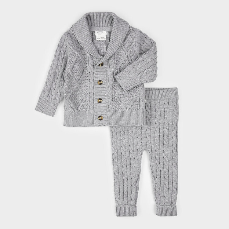 Petit Lem Petit Lem Boys Knit 2Pcs Set