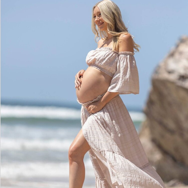 Angel Maternity Angel Maternity 2Pcs Dress