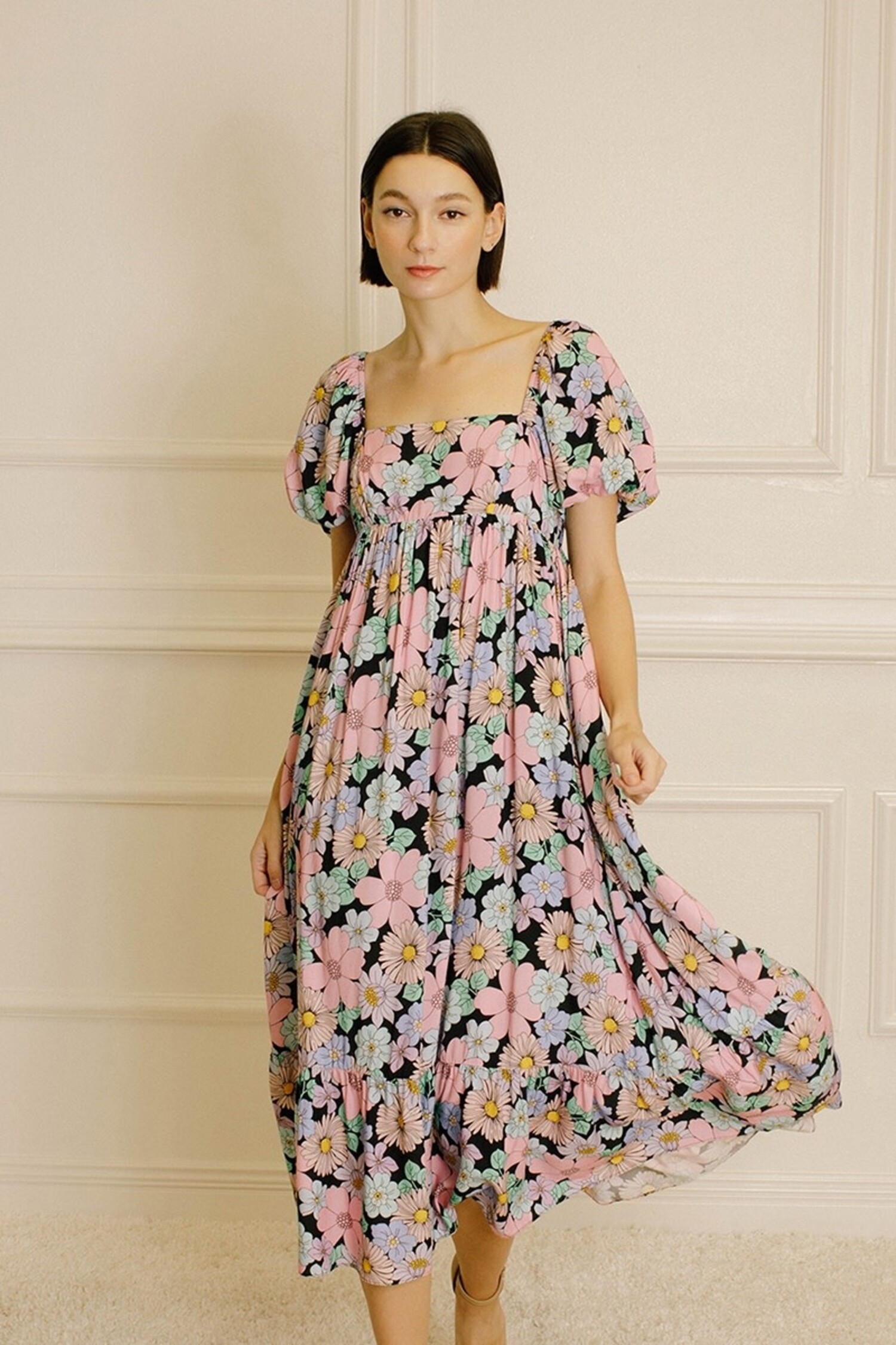 white dress blouse Peasant Chiffon for Tall Women in Antique Style it with denim SM Wholesale USA — sock_promotion--No Color:Platinum