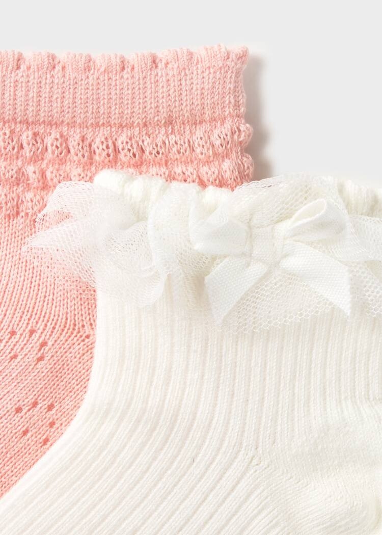 Mayoral Mayoral Girls 2 Pairs of Socks