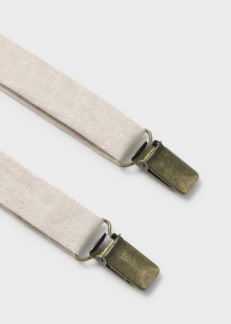 Mayoral Mayoral Boys Suspenders & Bow Tie