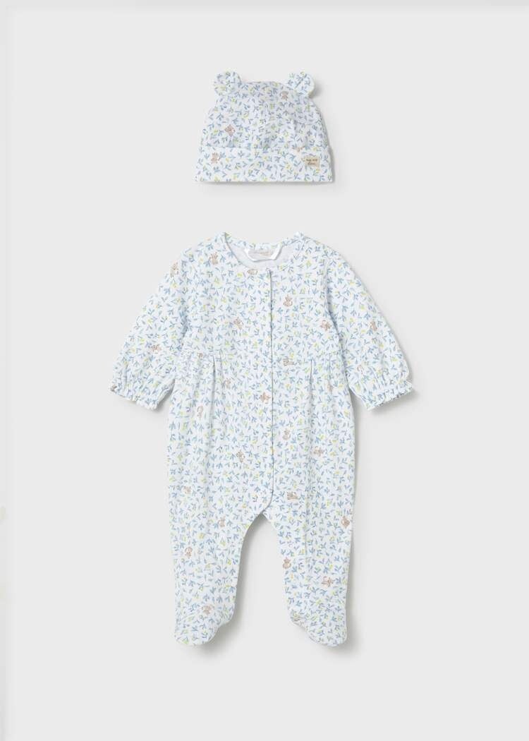 Mayoral Pyjama & Bonnet Mayoral Fille