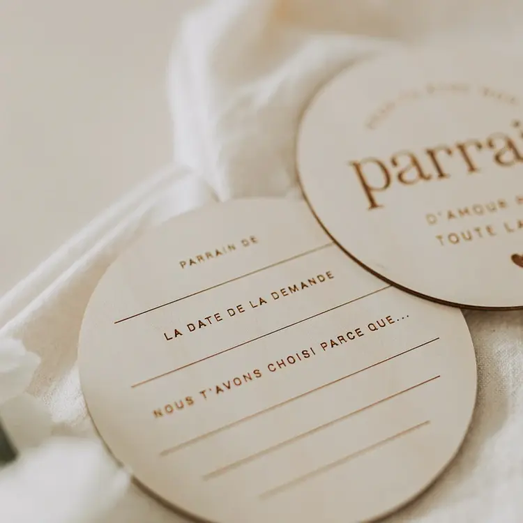 Le Petit Tableau Noir Pastille de Bois Le Petit Tableau Noir