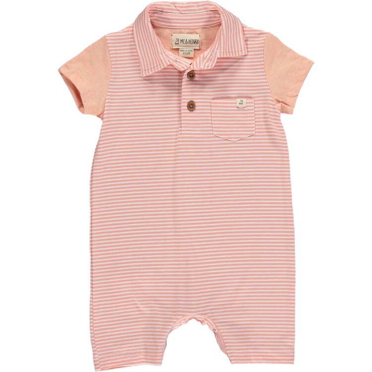 Me & Henry Me & Henry Girls Romper