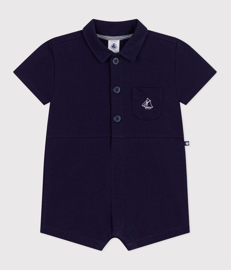 Petit Bateau Petit Bateau Boys Romper