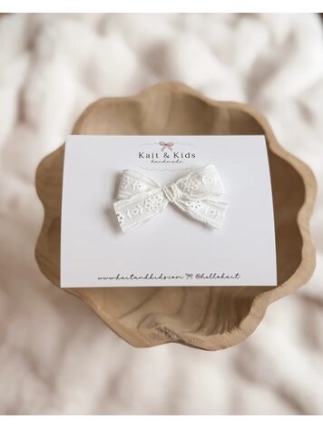 Kait + Kids Bandeau Broderie Blanche Kait + Kids