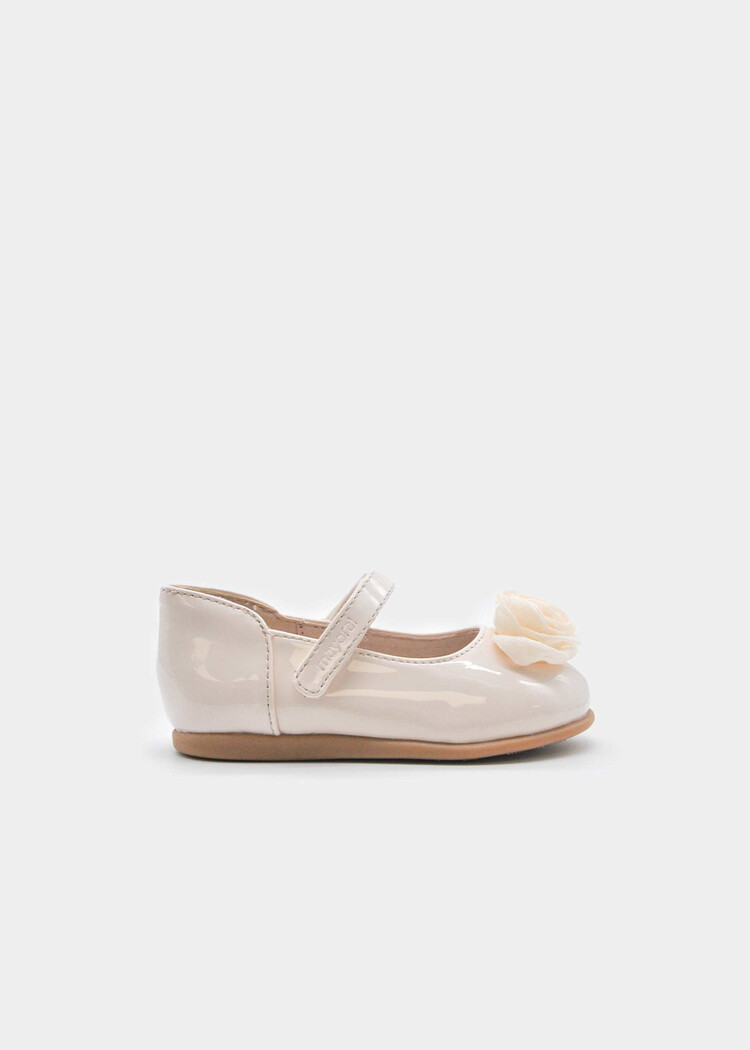 Mayoral Girls Patent Leather Ballet Flats