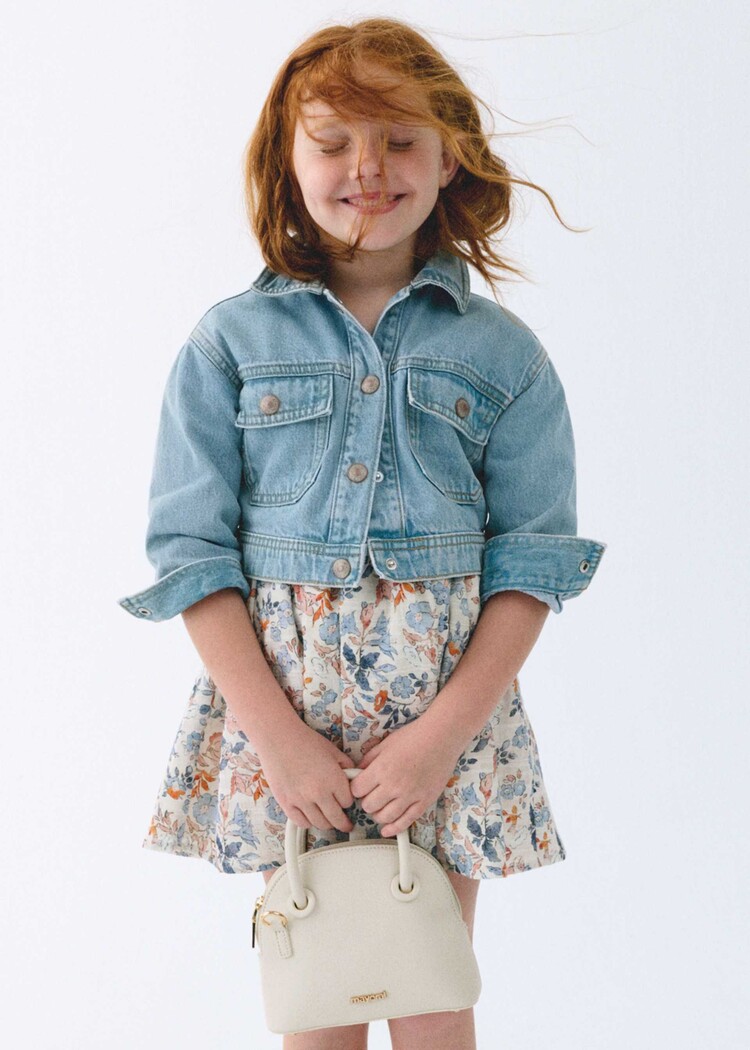 Mayoral Mayoral Girls Denim Jacket