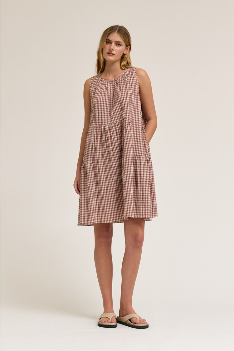 Grade & Gather Robe à Carreaux Vichy Grade & Gather