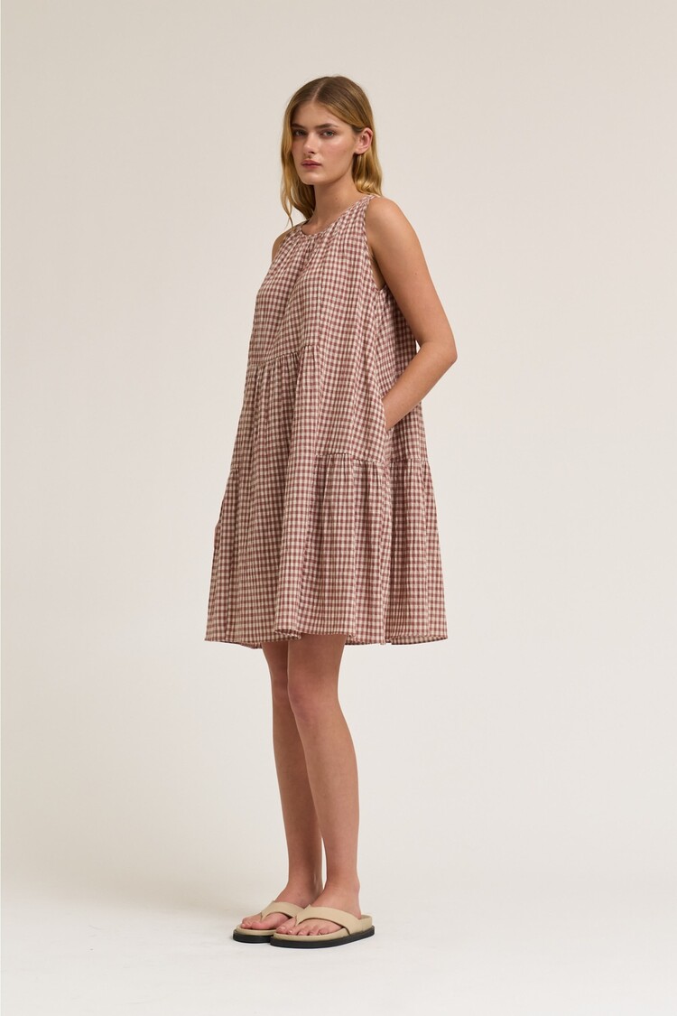 Grade & Gather Robe à Carreaux Vichy Grade & Gather