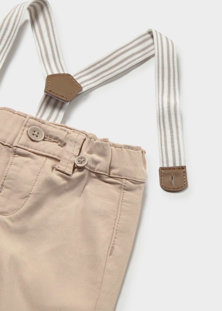 Mayoral Mayoral Boys Pants with Suspenders