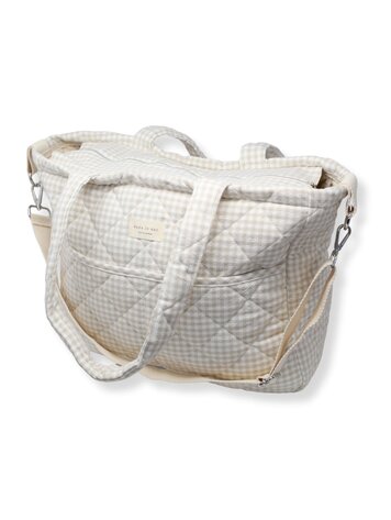 dans le sac Dans le Sac Gingham Diaper Bag