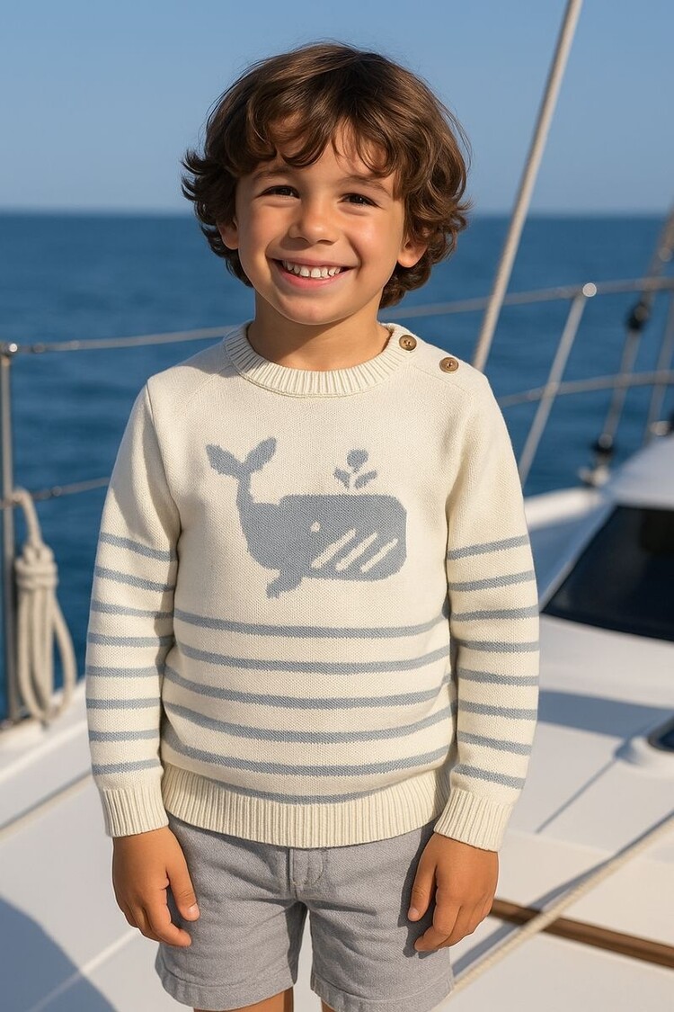 Me & Henry Pull en Tricot Me & Henry Garçon