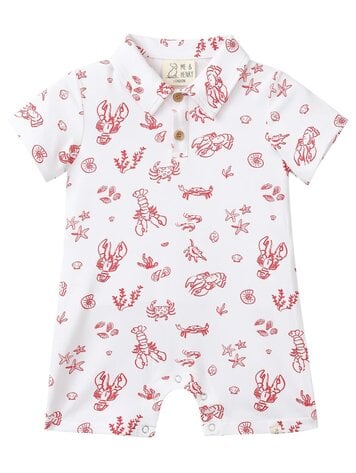 Me & Henry Me & Henry Boys Romper