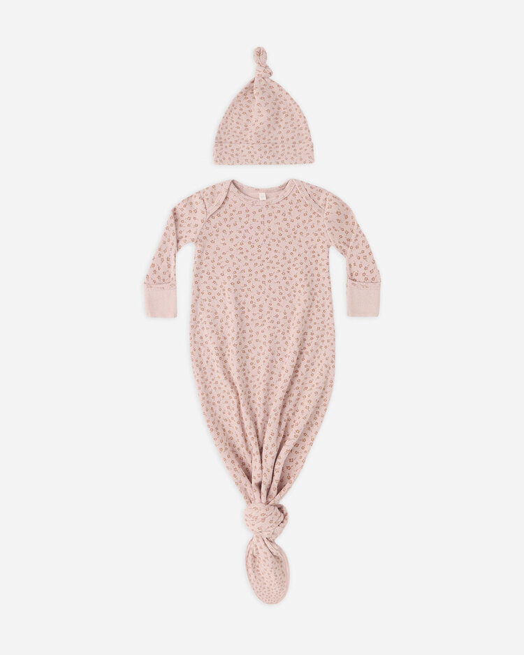 QUINCY MAE Quincy Mae Girls Baby Gown & Bonnet