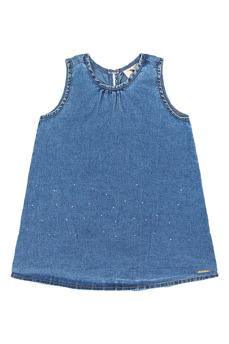Quimby Robe Denim Quimby Fille