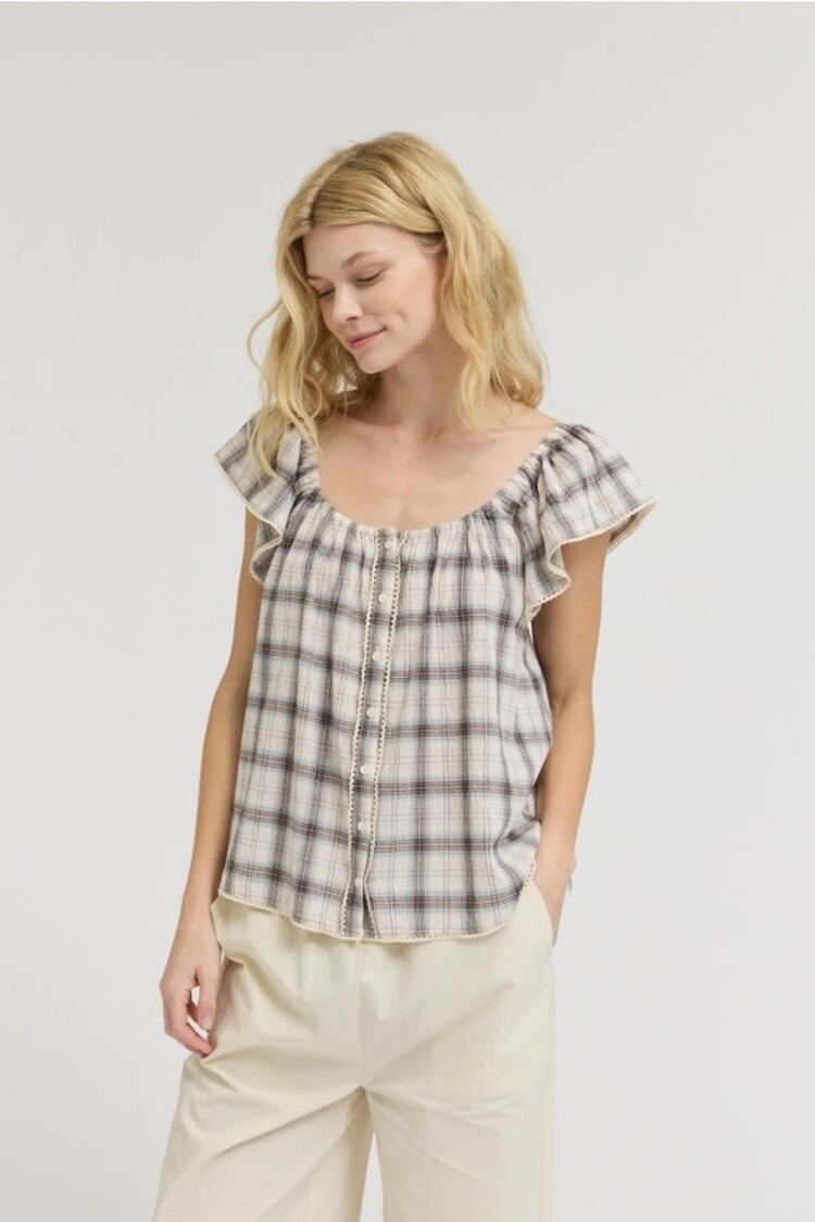 Grade & Gather Blouse à Carreaux Grade & Gather