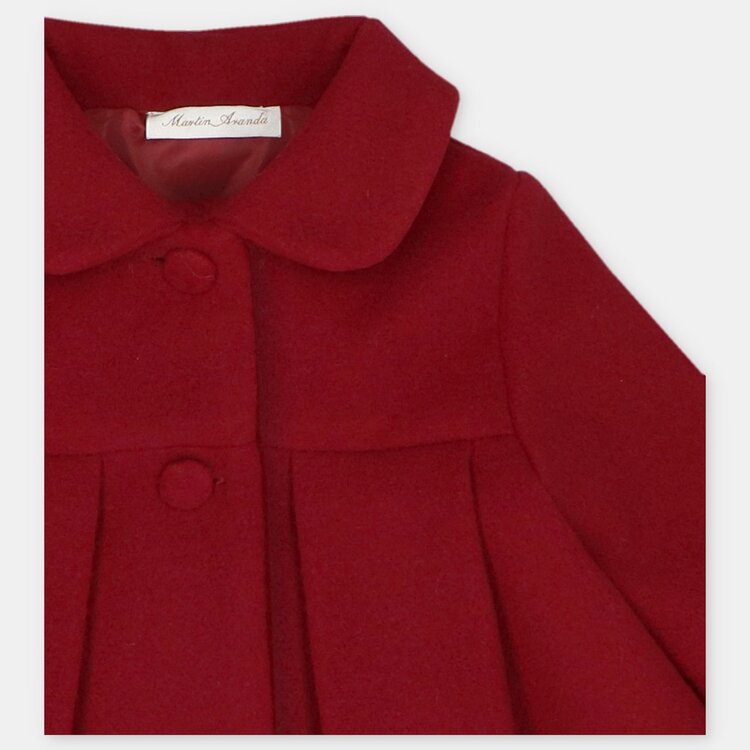 Martin Aranda Martin Aranda Girls Coat & Bonnet