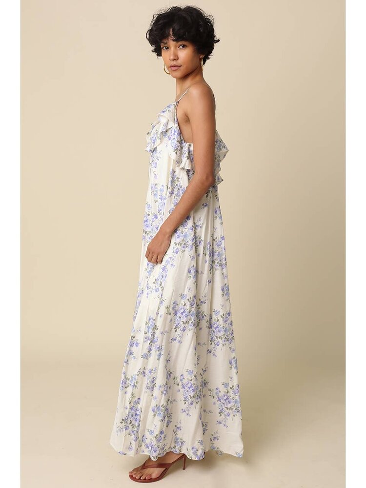 Olivaceous Olivaceous Celestine Floral Maxi Dress