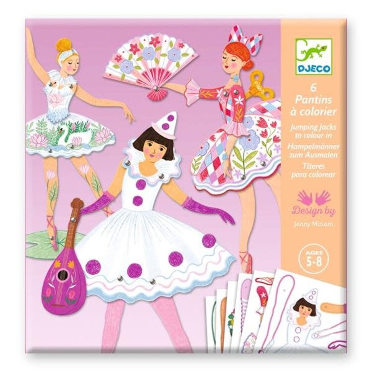 Djeco Petits pantins - Tutus Djeco