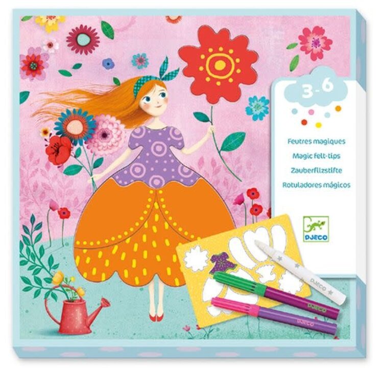Djeco Djeco Magic Felt-Tips - Les jolies robes de Marie