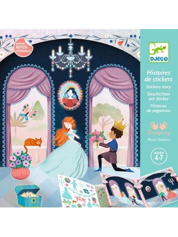 Djeco Histoires de Stickers - La Vie au Château Djeco