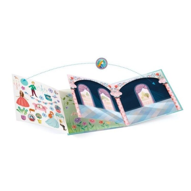 Djeco Djeco Sticker Story- La Vie au Château