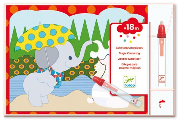 Djeco Djeco Magic Colouring - Caché dehors