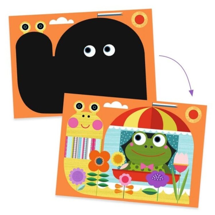 Djeco Cartes à Gratter - Cest Rigolo à Découvrir Djeco