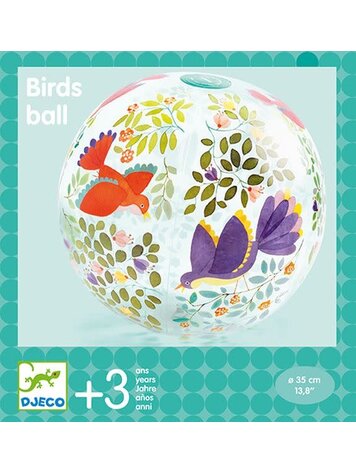 Djeco Djeco Beach Ball - Birds Ball