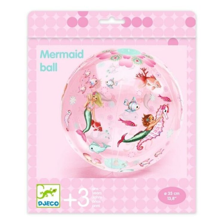 Djeco Djeco Beach Ball - Mermaid