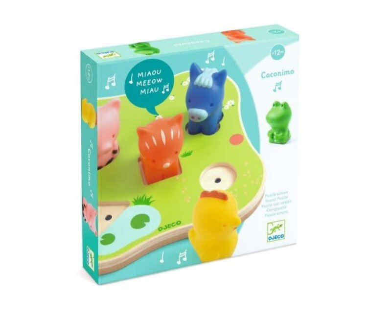 Djeco Djeco Sound 3D Puzzle - Caconimo