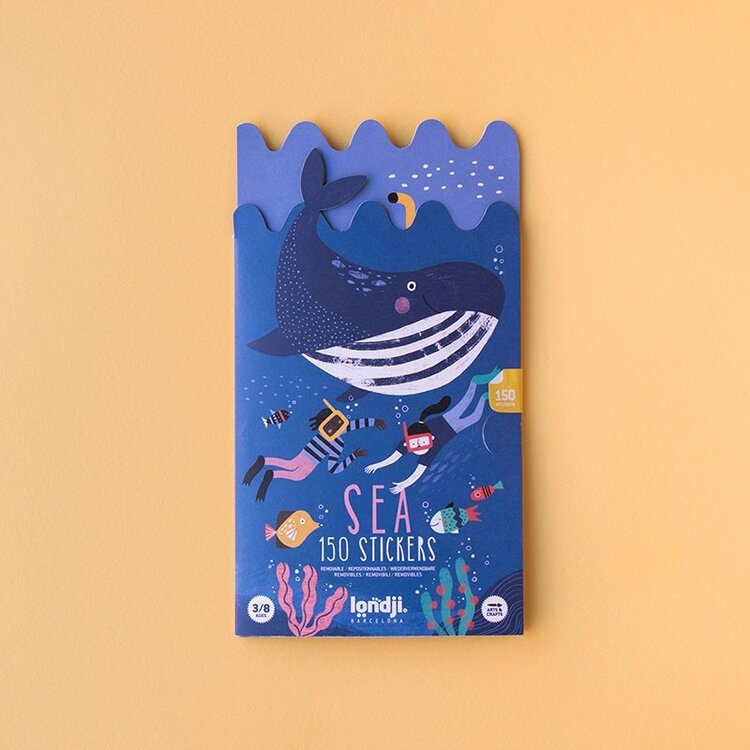Londji Londji Sticker Activity Set - City, Sea & Space Mix