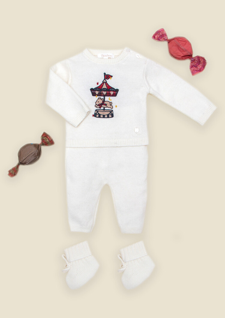Patachou Patachou Boys Knit 2 Pcs Set