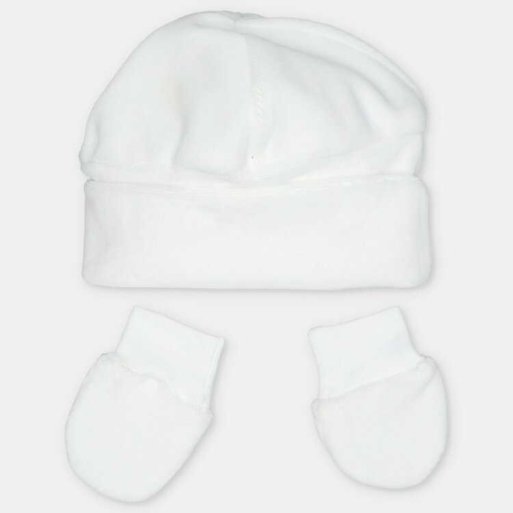 Martin Aranda Martin Aranda Boys Hat & Mittens Set