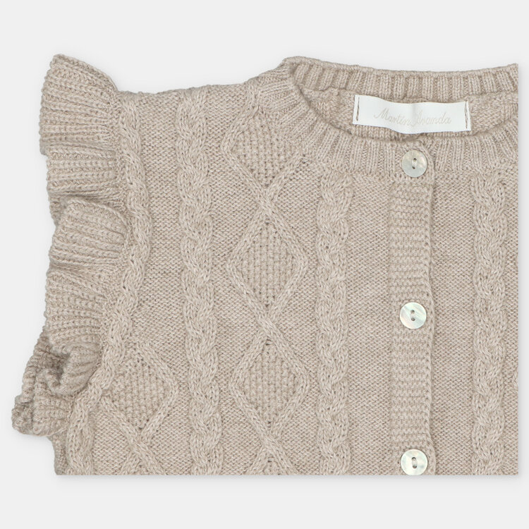 Martin Aranda Gilet Tricot Martin Aranda Fille