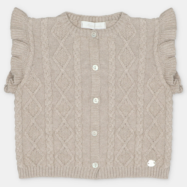 Martin Aranda Gilet Tricot Martin Aranda Fille