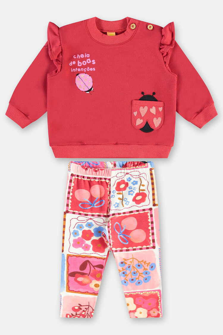 Três e Já Três E Já Girls 2 Pcs Set