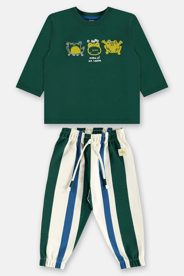 Três e Já Três E Já Boys 2 Pcs Set
