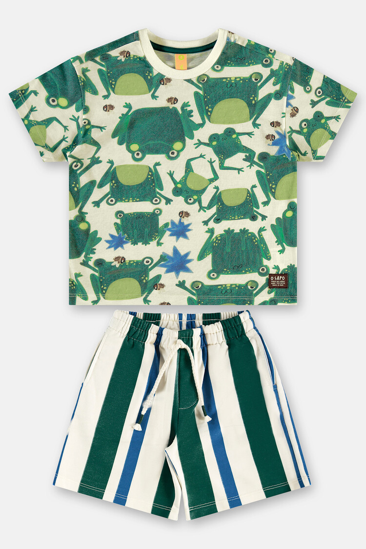 Três e Já Três E Já Boys 2 Pcs Set