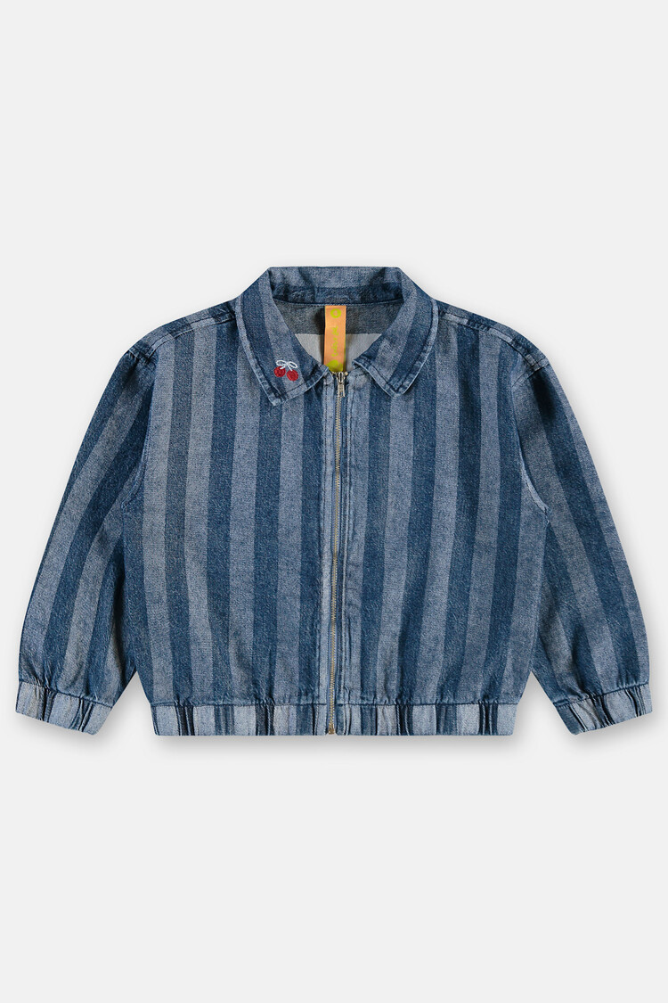 Três e Já Très E Já Girls Zip-Up Jacket