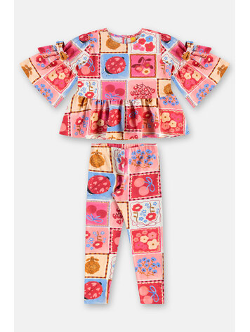 Três e Já Très E Já Girls 2-Piece Set