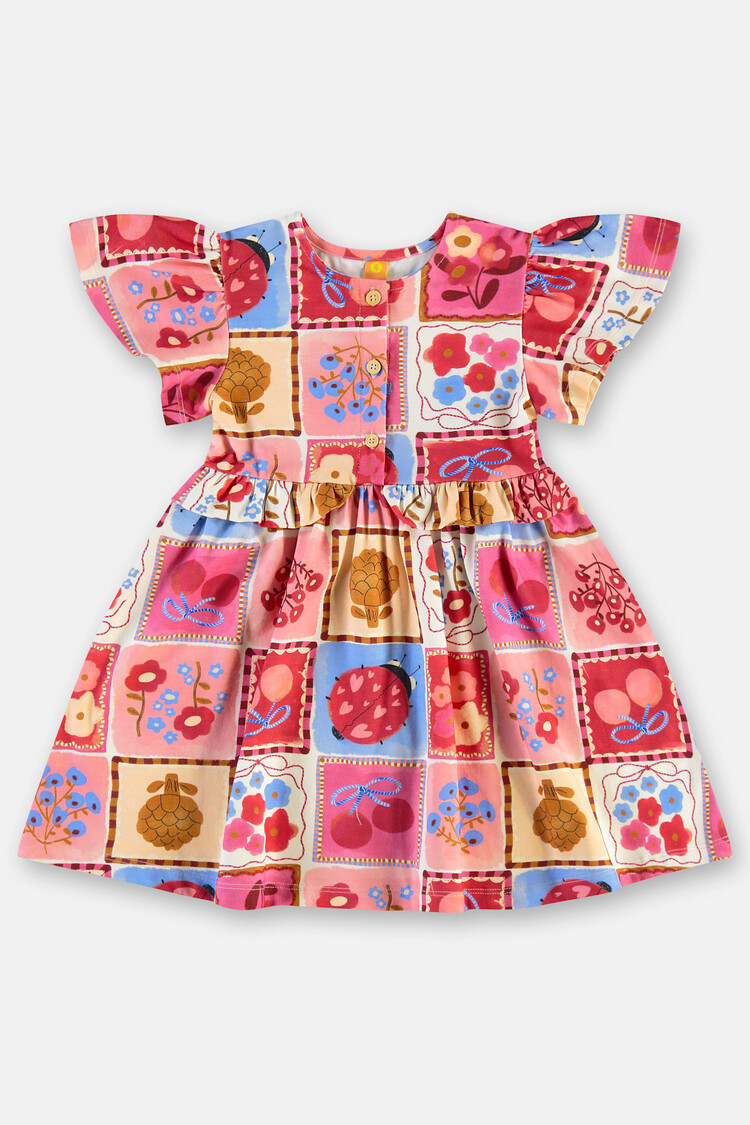 Três e Já Robe Très E Já Fille