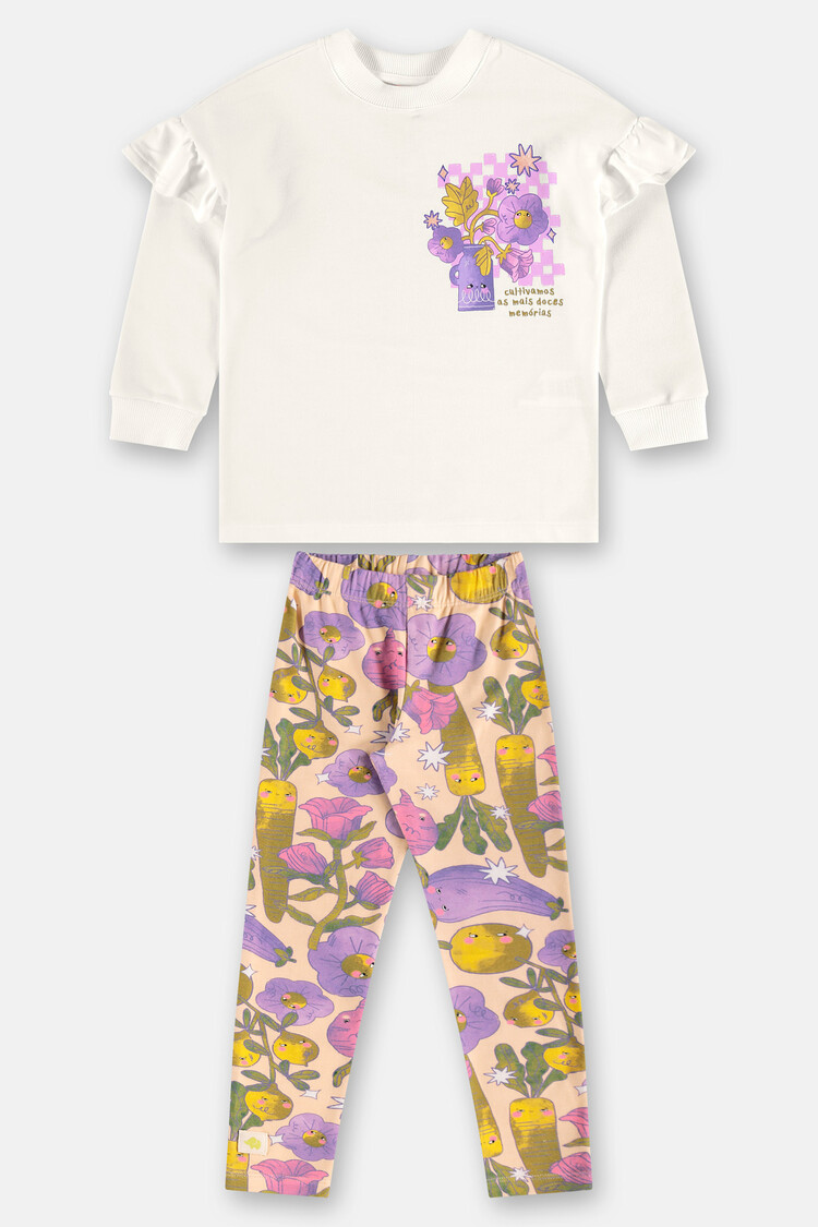 Três e Já Très E Já Girls 2-Piece Set