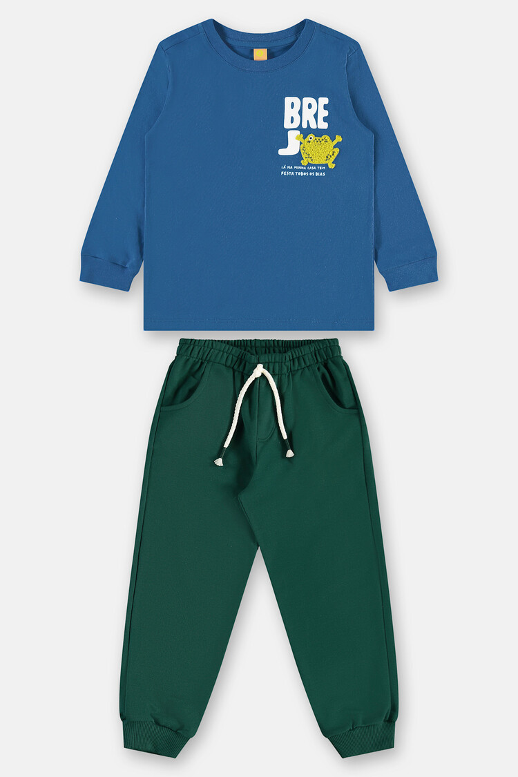 Três e Já Très E Já Boys 2-Piece Set