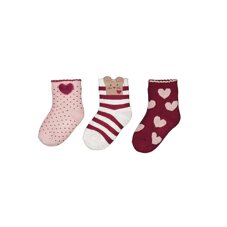Mayoral Mayoral Girls 3 Pairs of Socks