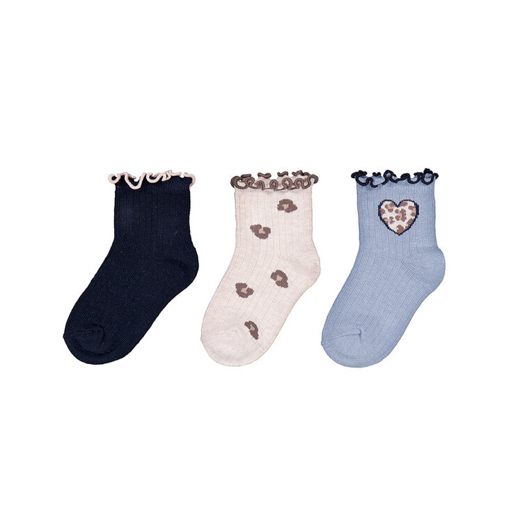Mayoral Mayoral Girls 3 Pairs of Socks